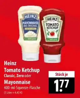 Famila Nord Ost Heinz Tomato Ketchup Classic oder Mayonnaise Angebot