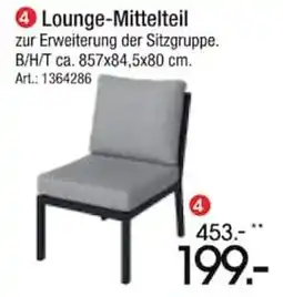 Zurbrüggen Lounge-Mittelteil Angebot
