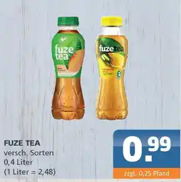 Getränke Lehmann fuze tea Angebot