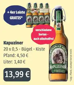 Getränkeland Mayer Kapuziner Angebot