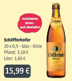 Getränkeland Mayer Schöfferhofer WEIZEN Angebot