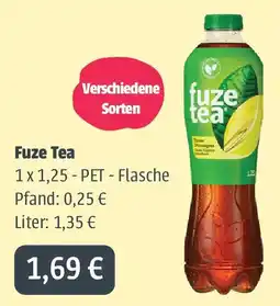 Getränkeland Mayer Fuze Tea Angebot