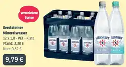 Getränkeland Mayer Gerolsteiner Mineralwasser Angebot