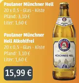 Getränkeland Mayer Paulaner Münchner Hell Angebot