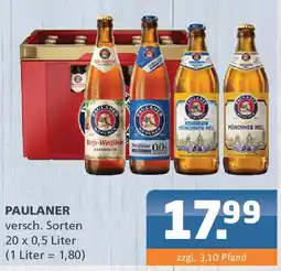 Getränke Lehmann PAULANER versch. Sorten Angebot
