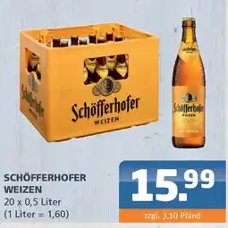 Getränke Lehmann SCHÖFFERHOFER WEIZEN Angebot
