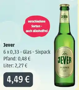 Getränkeland Mayer Jever Pilsener Angebot
