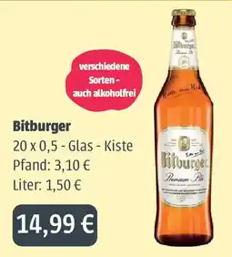 Getränkeland Mayer Bitburger Premium Pils Angebot