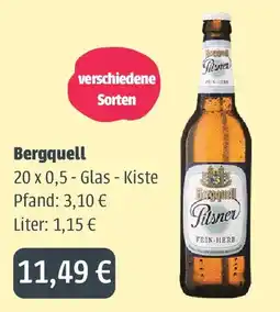 Getränkeland Mayer Bergquell Pilsner Angebot