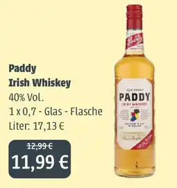 Getränkeland Mayer Paddy Irish Whiskey Angebot