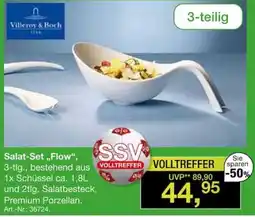 Möbel Inhofer Villeroy & Boch Salat-Set „Flow“ Angebot
