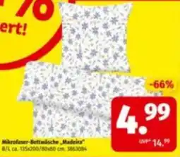 Segmüller Mikrofaser-Bettwäsche Madeira Angebot