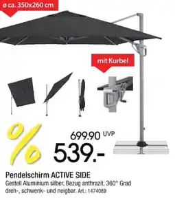 Zurbrüggen Pendelschirm ACTIVE SIDE Angebot