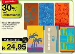 Möbel Inhofer Velour Strandtücher Angebot