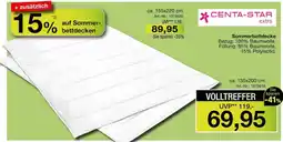 Möbel Inhofer Sommerbettdecke CENTA-STAR extra Angebot