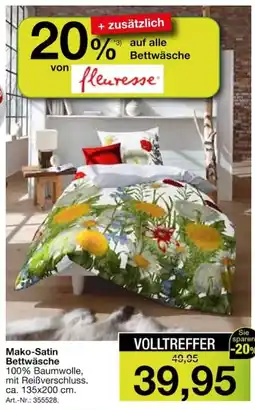 Möbel Inhofer Mako-Satin Bettwäsche von fleuresse Angebot