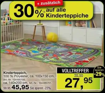 Möbel Inhofer Kinderteppich Angebot