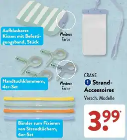Aldi Süd CRANE Strand Accessoires Angebot