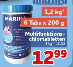 CENTERSHOP MARINA Multifunktions-chlortabletten Angebot