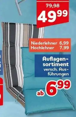 CENTERSHOP Auflagen-Sortiment Angebot