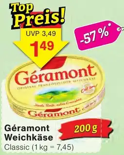 Wiglo Wunderland Géramont Weichkäse Classic Angebot
