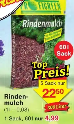 Wiglo Wunderland PROFIGREEN Rindenmulch Angebot