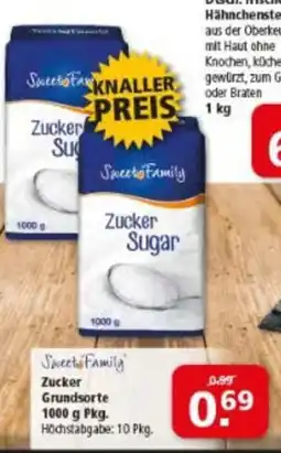 Multi Markt Sweet Family Zucker Sugar Angebot