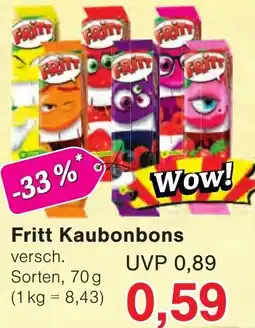 Wiglo Wunderland Fritt Kaubonbons Angebot