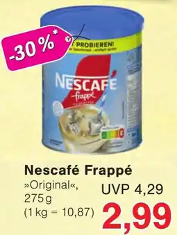 Wiglo Wunderland Nescafé Frappé »Original« Angebot