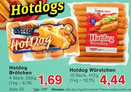 Wiglo Wunderland Hotdog Brötchen QUICKBURY Angebot