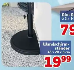 CENTERSHOP Wandschirmständer Angebot