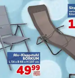 CENTERSHOP Alu-Klappstuhl BORKUM Angebot