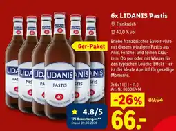 Lidl LIDANIS Pastis Angebot