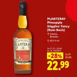 Lidl PLANTERAY Stiggins' Fancy Pineapple Angebot