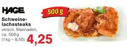 Wiglo Wunderland HAGE Schweine-lachssteaks Angebot