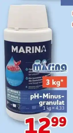 CENTERSHOP MARINA pH-Minus-granulat Angebot
