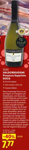 Lidl VALDOBBIADENE Prosecco Superiore DOCG Angebot