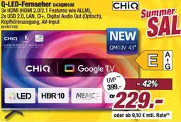 Poco Q-LED-Fernseher U43QM10V CHIQ Angebot