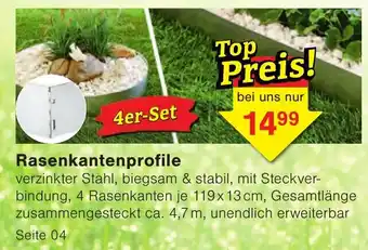 Wiglo Wunderland Rasenkantenprofile Angebot