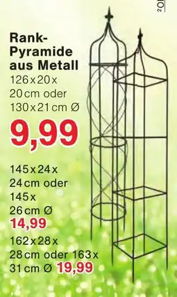 Wiglo Wunderland Rank-Pyramide aus Metall Angebot