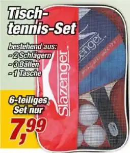 Posten Börse Tischtennis-Set Slazenger Angebot