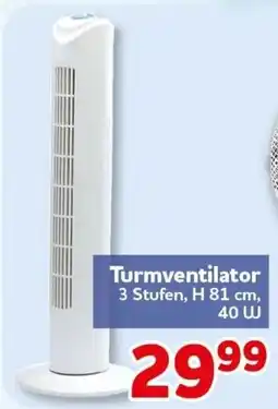 CENTERSHOP Turmventilator Angebot