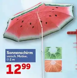 CENTERSHOP Sonnenschirm versch. Motive Angebot