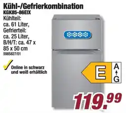 Poco Kühl-/Gefrierkombination KGK85-86EIX Angebot