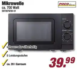 Poco Mikrowelle POCO line Angebot