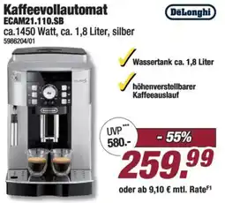 Poco Kaffeevollautomat DeLonghi Angebot