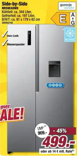 Poco Side-by-Side gorenje Angebot