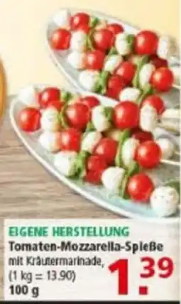 Multi Markt Tomaten-Mozzarella-Spieße Angebot