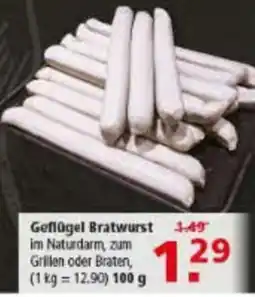 Multi Markt Geflügel Bratwurst Angebot