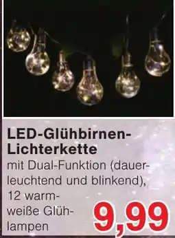 Wiglo Wunderland LED-Glühbirnen-Lichterkette Angebot